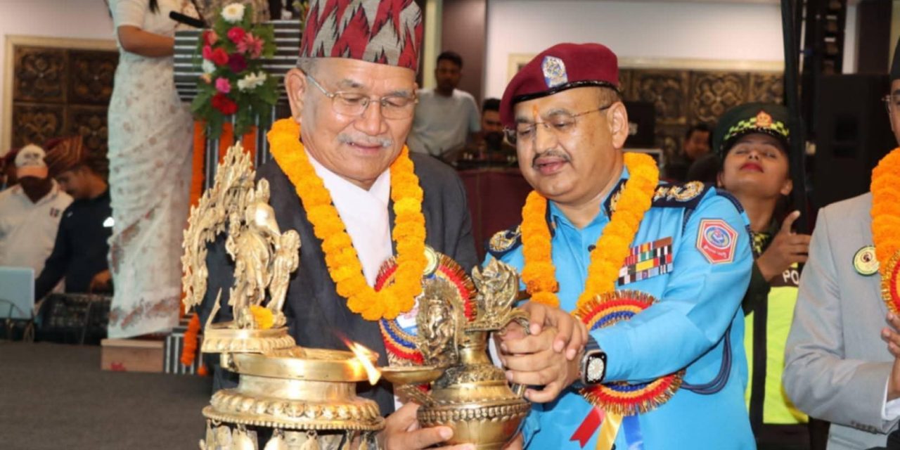 ललितपुरमा आयोजित विशेष लागूऔषध दुर्व्यसन रहित घर अभियान शुभारम्भ