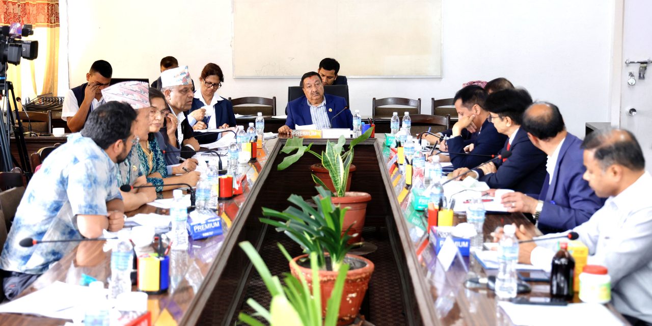 आन्तरिक उत्पादन प्रवर्द्धन हुनेगरी राजस्व नीति तय गर्न सरकारको ध्यानाकर्षण