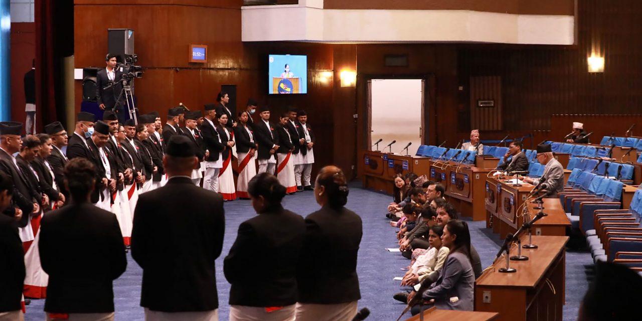 प्रतिनिधिसभा बैठक सूचना टाँसेर बिहीबारसम्मका लागि स्थगित