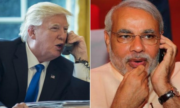 ट्रम्प र मोदीबीच फोनवार्ता