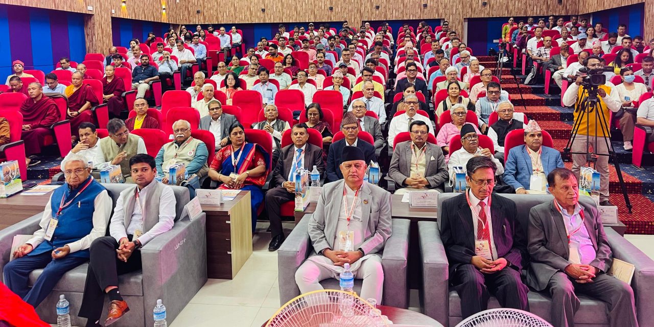 लुम्बिनीलाई शान्ति अनुसन्धानको प्रमुख केन्द्र बनाउने घोषणा