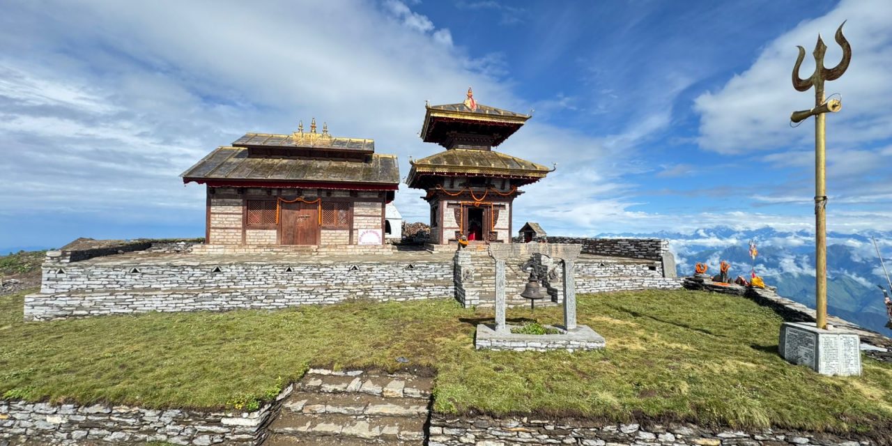 नेपाली सेनाद्वारा बडी मालिका मन्दिर पुनर्निर्माण सम्पन्न