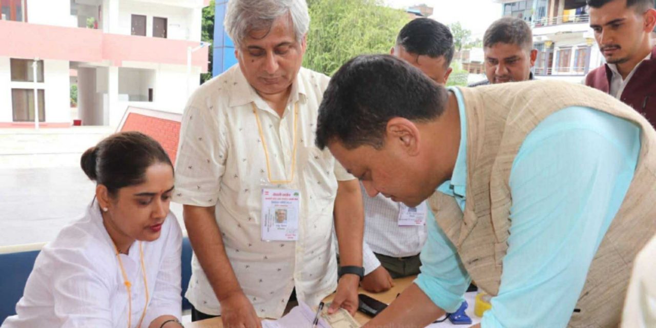 कांग्रेस बागमती संसदीय दलको नयाँ नेता चयन हुँदै, इन्द्रबहादुर बानियाँद्वारा उम्मेदवारी दर्ता