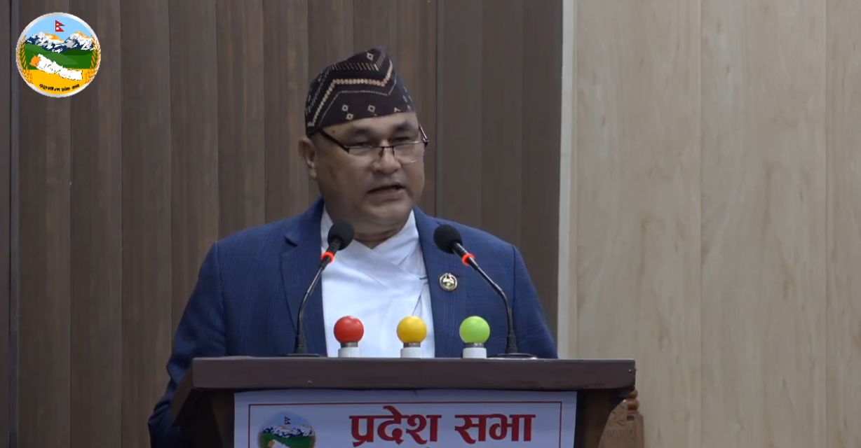 सुदूरपश्चिमका मुख्यमन्त्री शाहले पाए विश्वासको मत