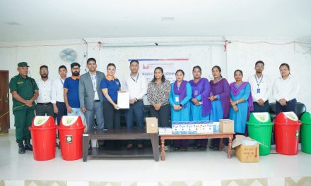 मन्जुश्री फाइनान्सद्वारा कोहलपुर नगरपालिकालाई १ लाख बराबरको स्वास्थ्य सामग्री सहयोग