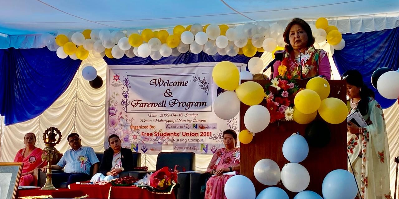 स्वास्थ्य सेवा प्रवाहमा नर्सहरुको भूमिका महत्वपूर्ण : परराष्ट्रमन्त्री राणा