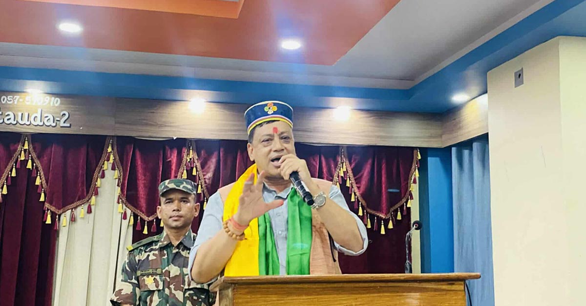 मुख्यमन्त्री बानियाँद्वारा तामाङ पत्रकारिताको लागि व्यक्तिगत रूपमा २ लाख रुपैयाँ नगद सहयोग