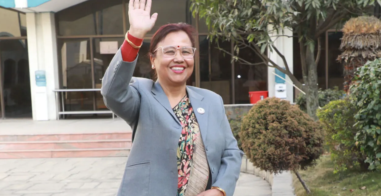 ईश्वरीदेवी न्यौपानेलाई राज्यव्यवस्था समितिको उम्मेदवार बनाउने काँग्रेसको निर्णय