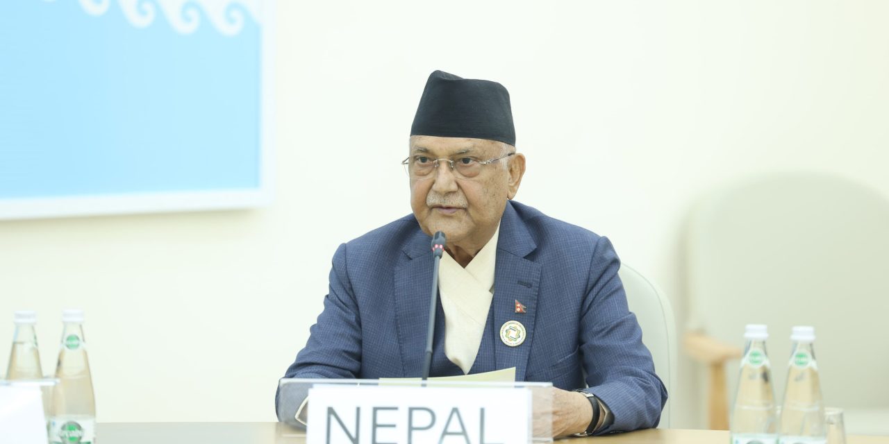 हिमनदी पग्लने क्रम रोक्न मिलेर काम गर्न विश्व समुदायलाई प्रधानमन्त्रीको आग्रह