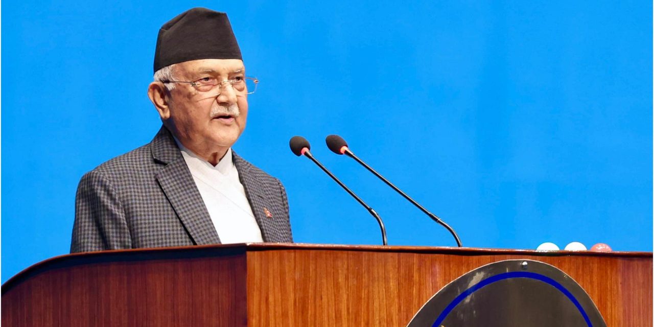 नेपाल र चीनबीचको मैत्रीपूर्ण द्विपक्षीय सम्बन्ध थप सुदृढ हुने : प्रधानमन्त्री ओली