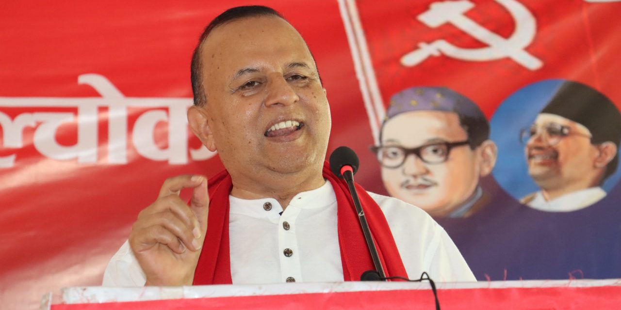सर्वोच्च पदमा पुगिसकेको व्यक्ति पुनः राजनीतिमा फर्कनु उचित हुँदैन : महासचिव पोखरेल