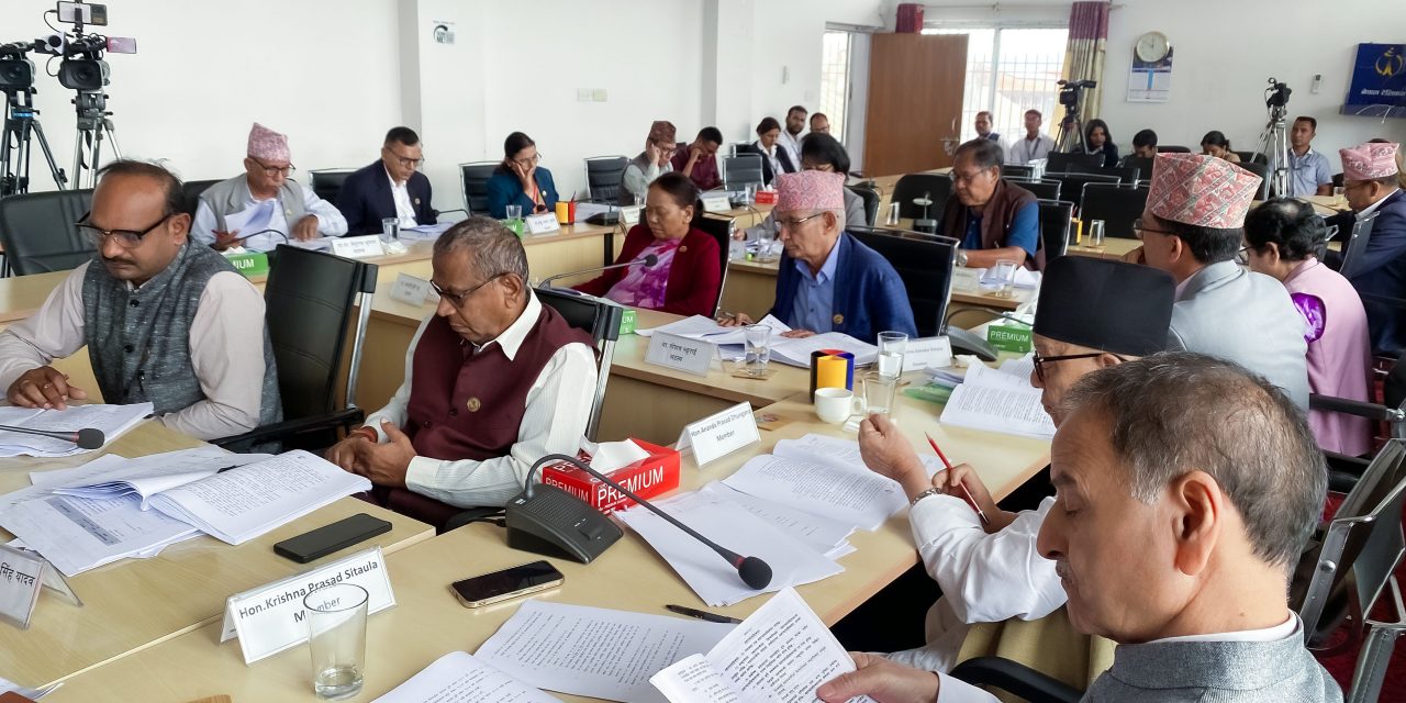 विधायन व्यवस्थापन समितिमा अनिवार्य अवकाशसम्बन्धी व्यवस्थामा सहमति