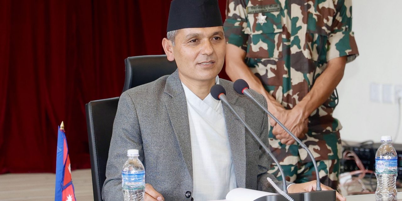 गृहमन्त्री अर्यालले भने, जनविद्रोह गर्ने र विस्थापित भएकाको परीक्षण निर्वाचनमार्फत हुन्छ 