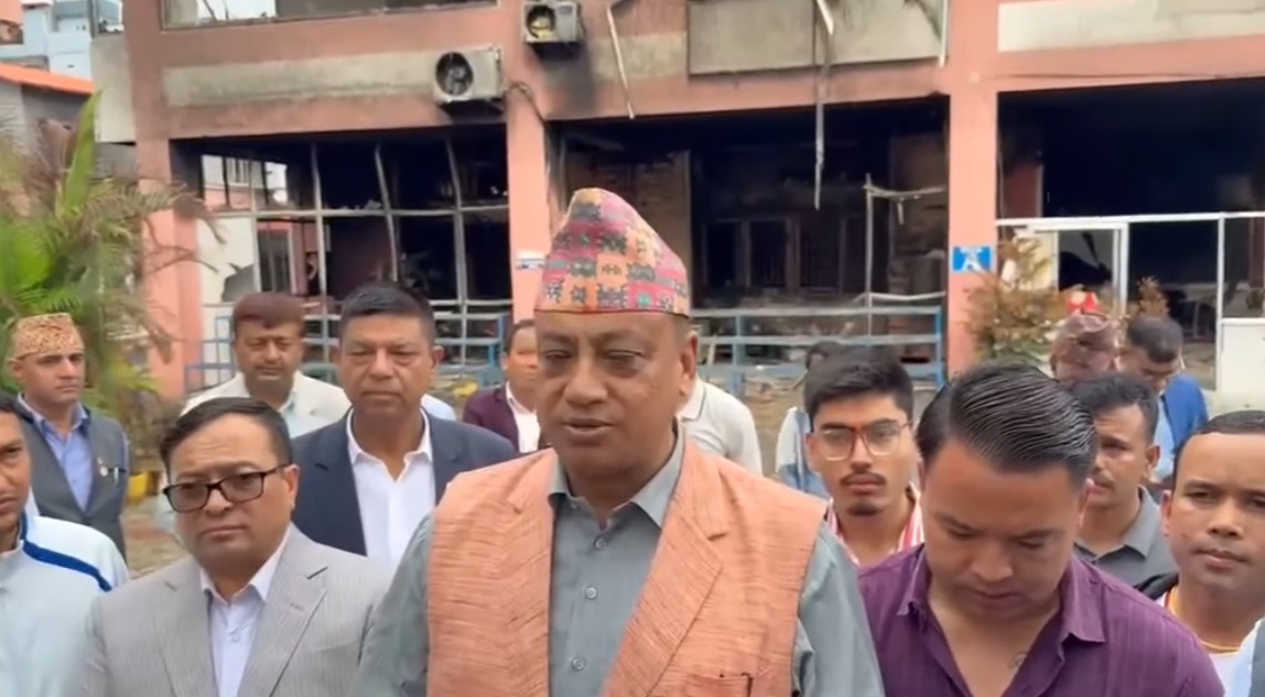 मुख्यमन्त्री बानियाँद्वारा जेनजी आन्दोलनमा ध्वस्त भएका प्रदेश संरचनाको अवलोकन