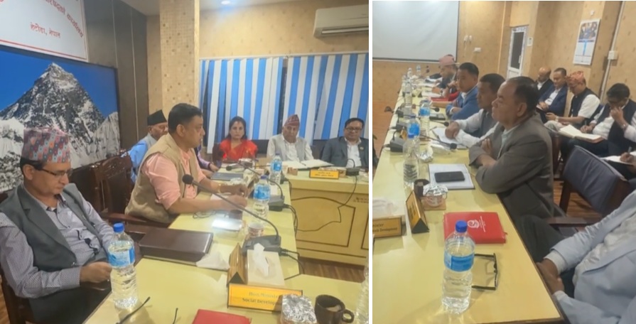 प्रदेशमन्त्री र सचिवलाई मुख्यमन्त्री बानियाँको निर्देशन : पारिवारिक सदस्य वा नाता पर्नेलाई सहयोगी नराख्नू