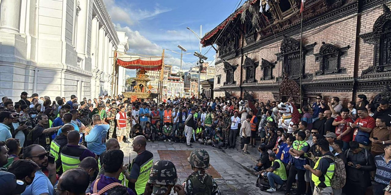 क्षमापूजासहित इन्द्रजात्रा समापन
