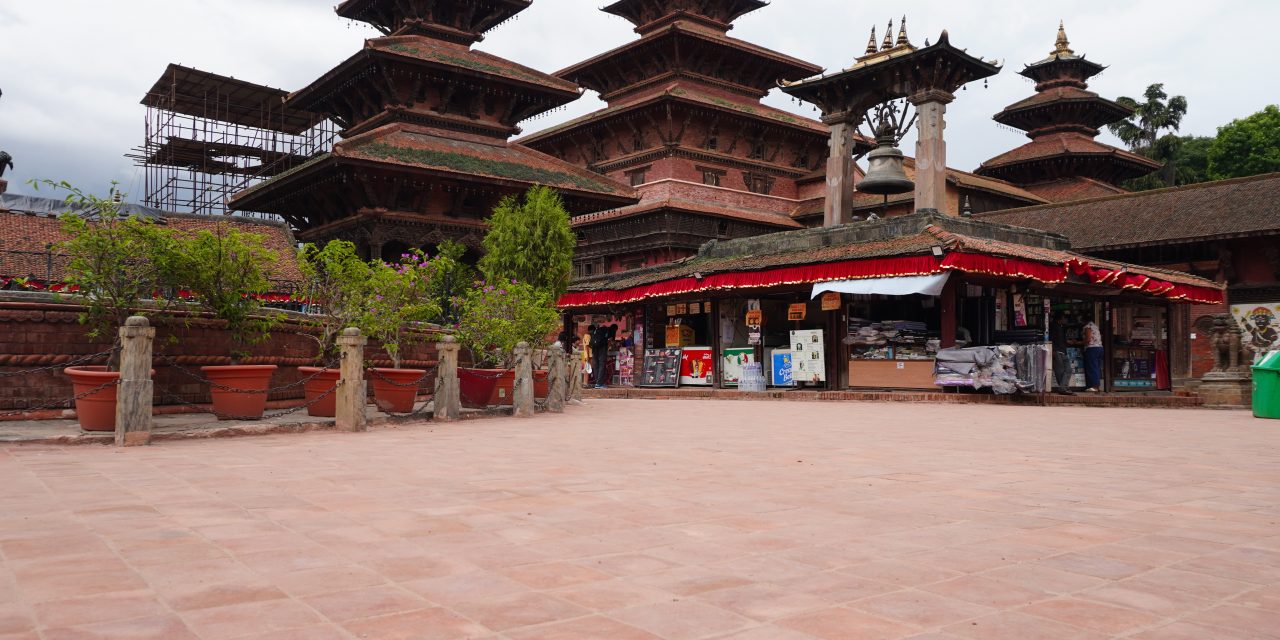 रैथाने इँटा बिछ्याएपछि पाटन दरबार क्षेत्र थप आकर्षक