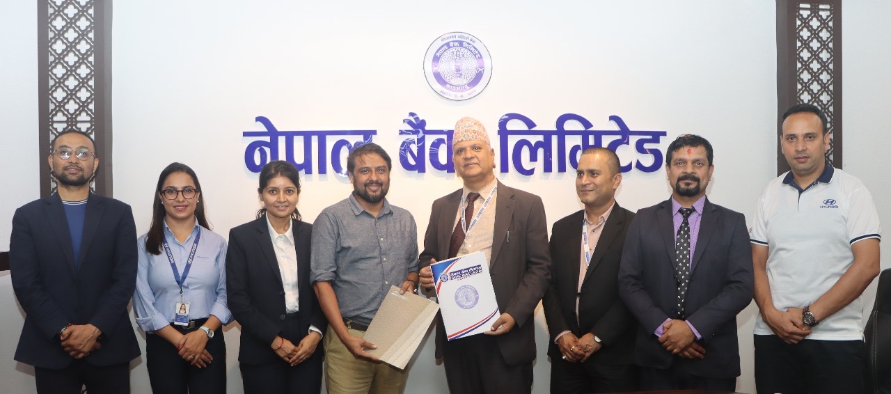 नेपाल बैंकका कर्मचारी र ग्राहकलाई हुन्डाई गाडी खरिदमा विशेष छुट