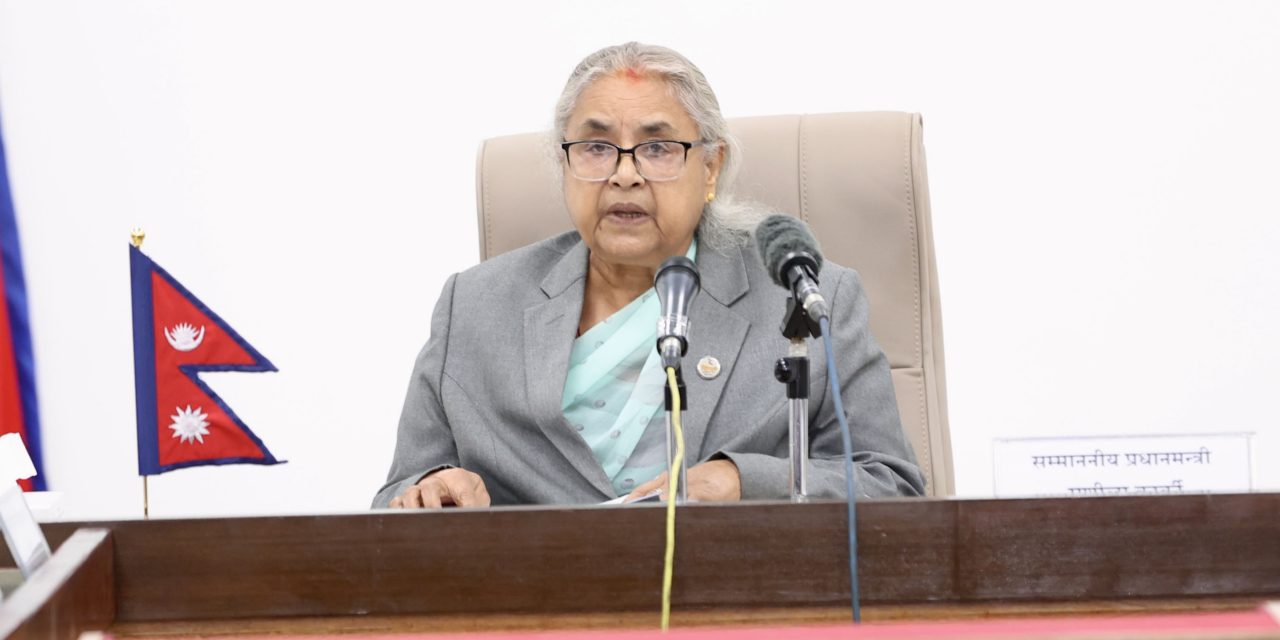 राष्ट्र निर्माणका निम्ति एकजुट बन्न प्रधानमन्त्रीको आग्रह