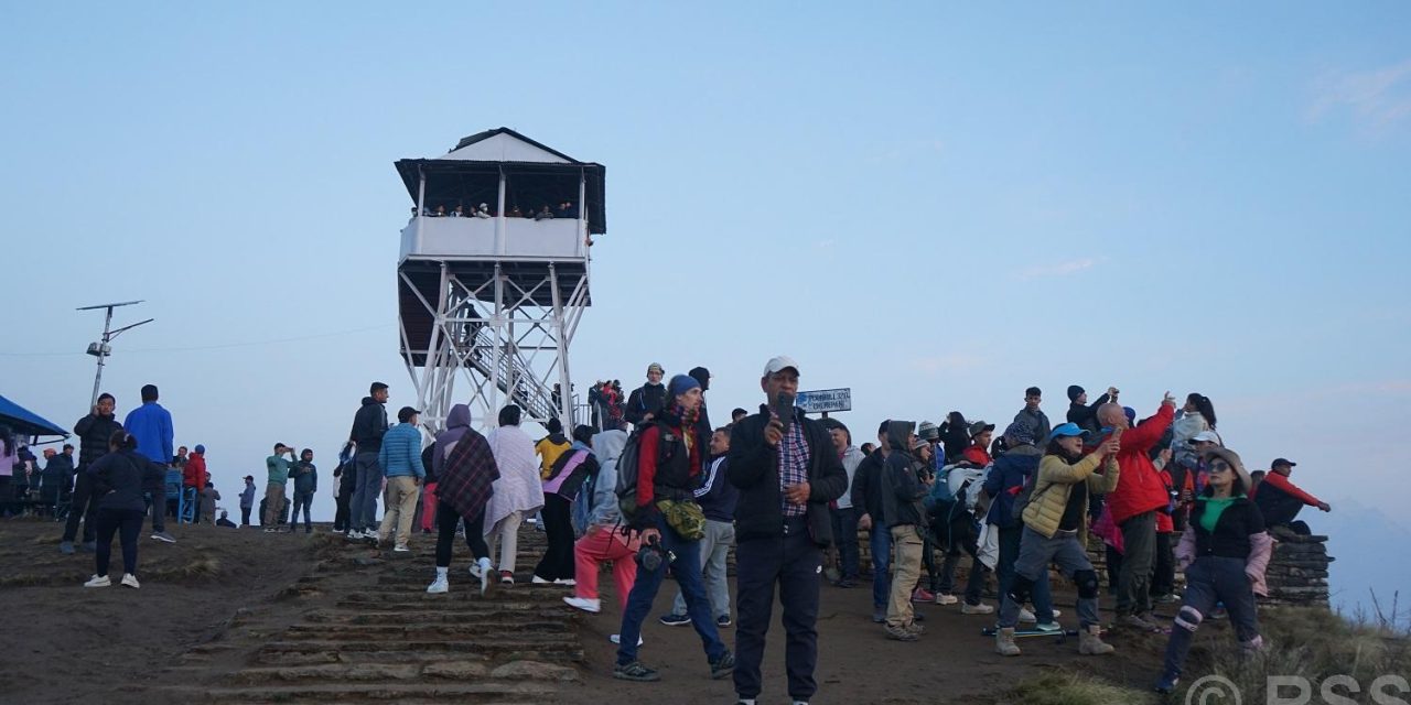 पर्यटकीयस्थलबाट अन्नपूर्ण गाउँपालिकालाई एक करोड १५ लाख आम्दानी