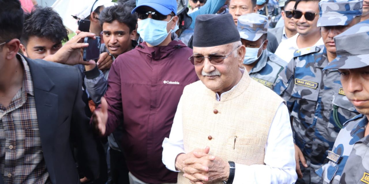 सुशीला कार्कीको सरकार बलमिच्याइँले बनेको हो, संवैधानिक छैन : केपी ओली