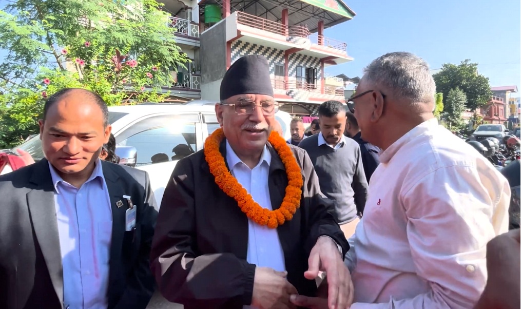 अहिलेको अवस्थामा निर्वाचनबाहेक अर्को उत्तम विकल्प छैन : प्रचण्ड