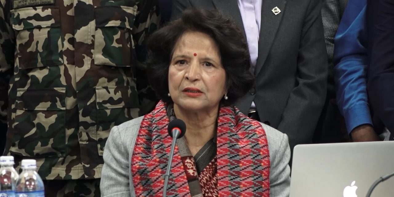जेनजी आन्दोलनका घाइते भेटेपछि स्वास्थ्यमन्त्रीले भनिन् : यो आन्दोलन व्यर्थ नजाओस्