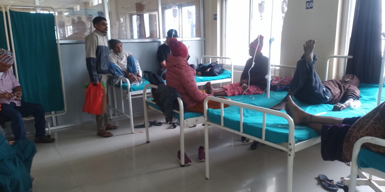 क्यान्सर अस्पतालमा शय्या पाउनै मुस्किल