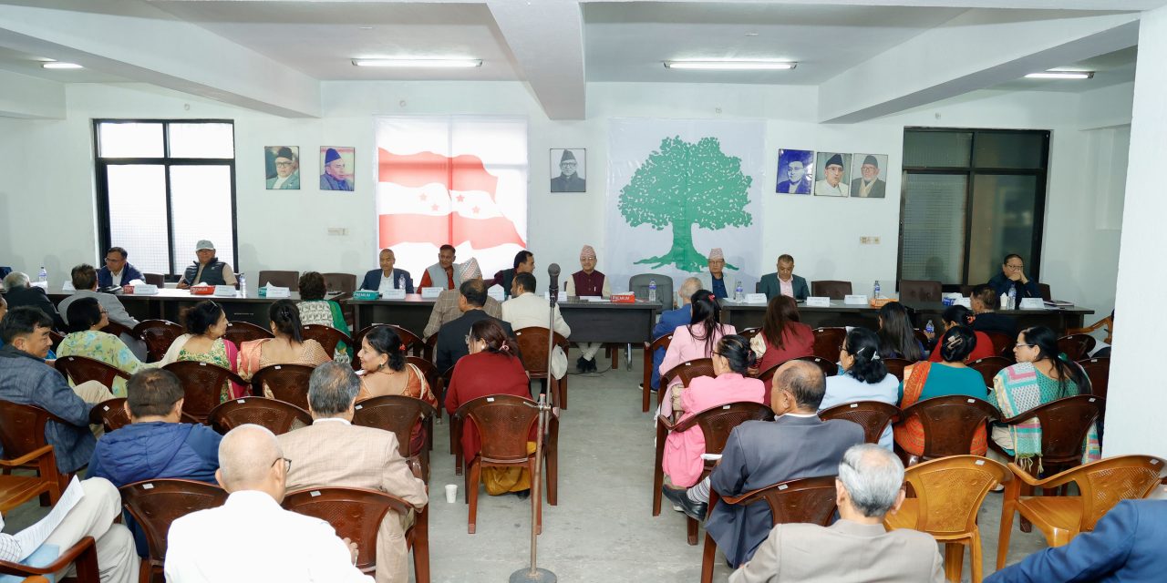 काँग्रेस केन्द्रीय कार्यसमिति बैठक शनिबार बस्नेगरी स्थगित