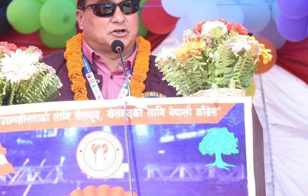 राज्यको नेतृत्व गर्ने नेताहरुले खेलाडी माथी खेलवाड गरे : पुर्व खेलकुद मन्त्री महर्जन