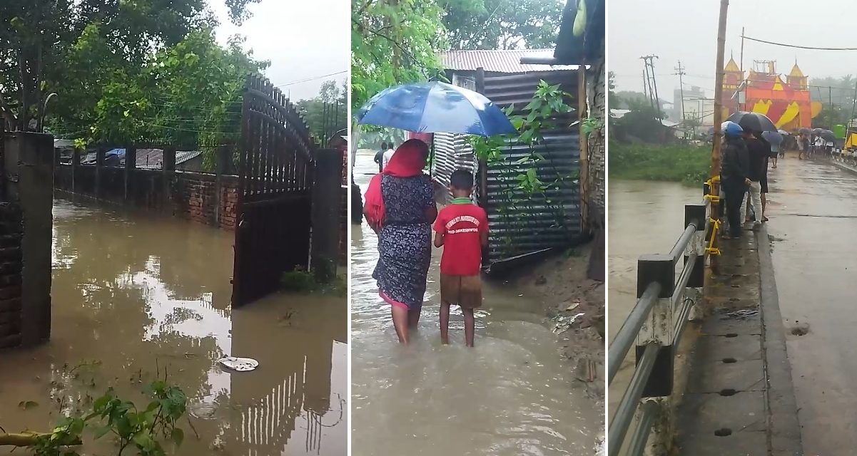 अत्यधिक वर्षाका कारण मोरङमा १७६ परिवार विस्थापित