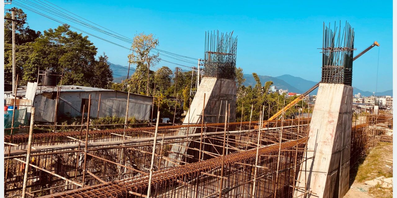 ठेक्का अवधि सकिँदा सेती पुलमा आधा मात्रै काम