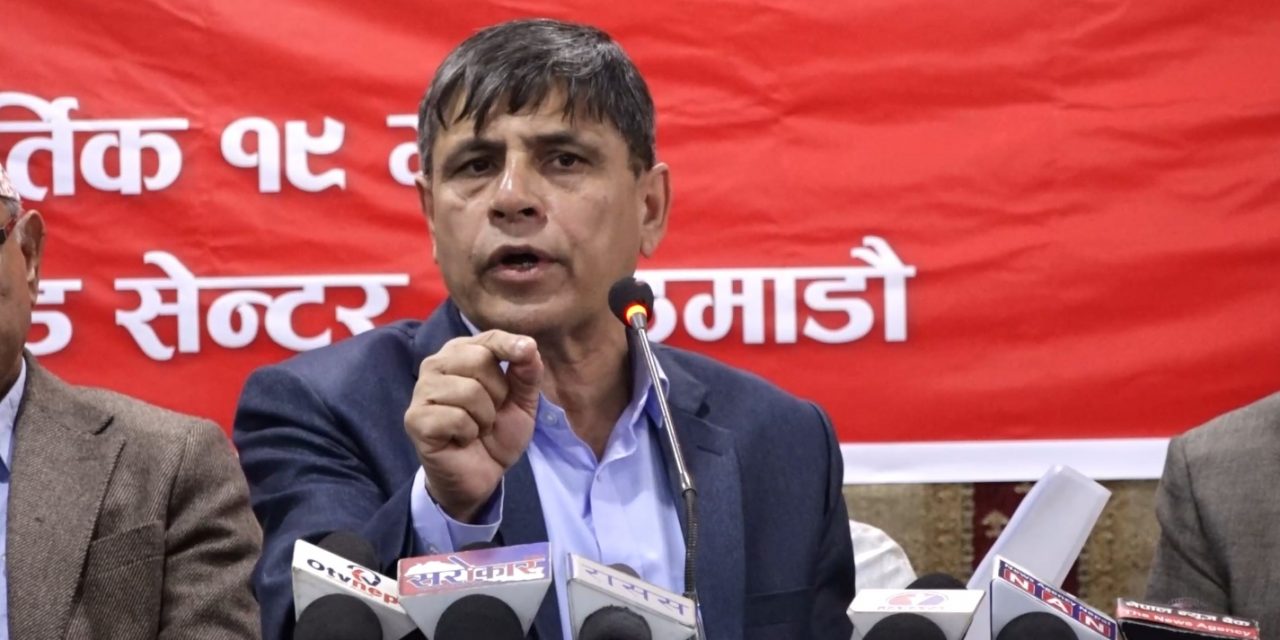 पार्टी पुनर्गठनमा लाग्ने घनश्याम भुसालको घोषणा
