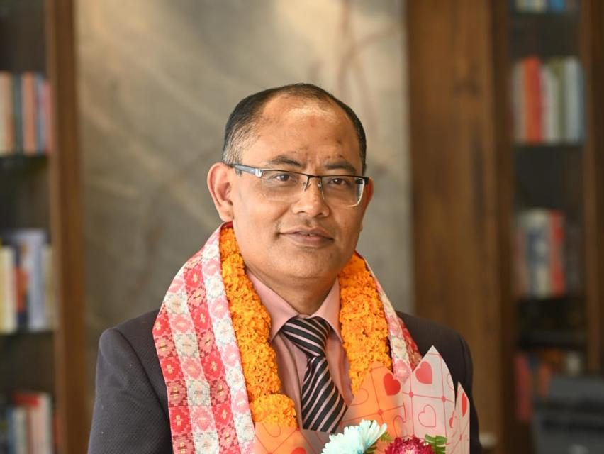 नवनियुक्त प्रमुख कार्यकारी अधिकृत शाक्यले गरे पदभार ग्रहण