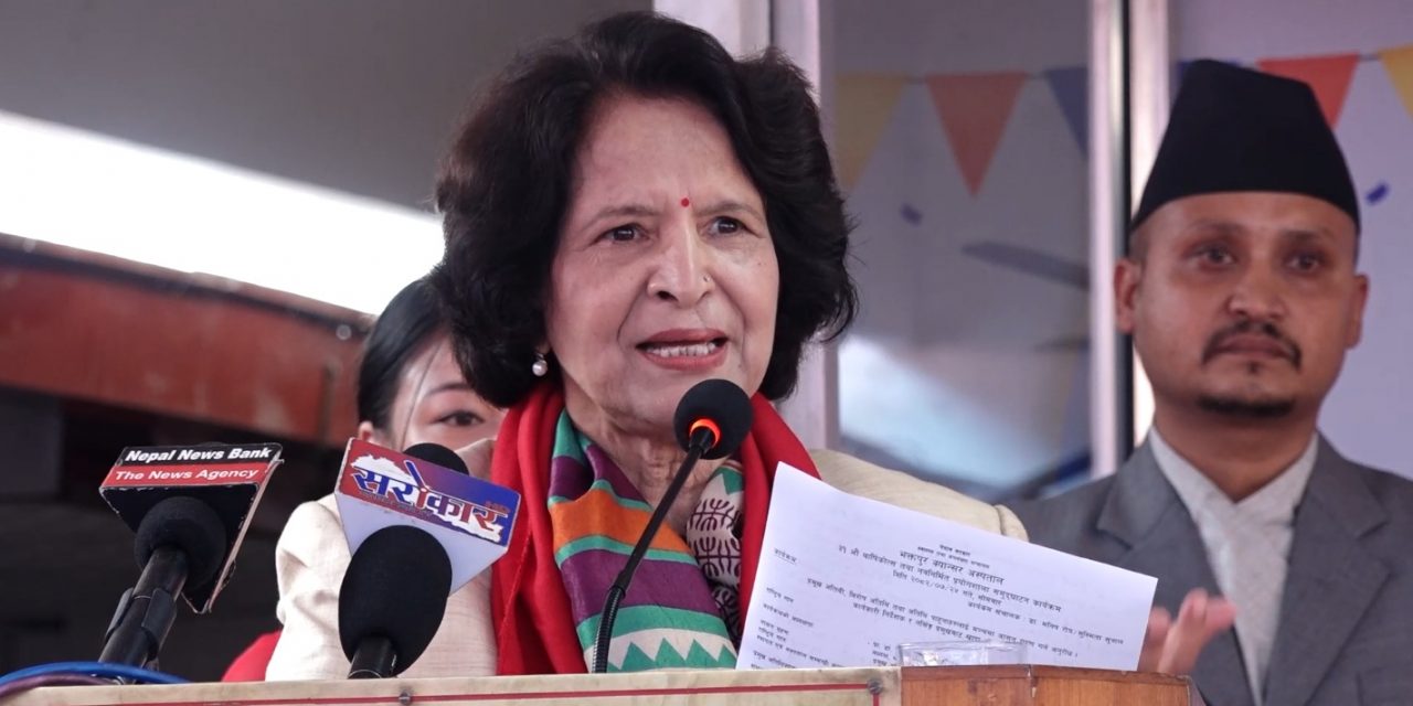 स्वास्थ्य बीमाबाट पाइने नि:शुल्क औषधि गुणस्तरीय नभएको कुरामा सत्यता छैन : स्वास्थ्यमन्त्री गौतम