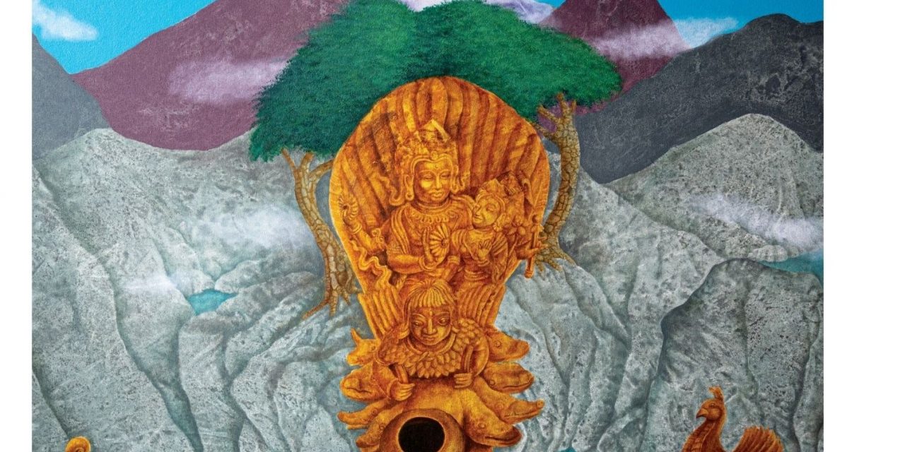 चित्रकार प्रधानको एकल चित्रकला प्रदर्शनी