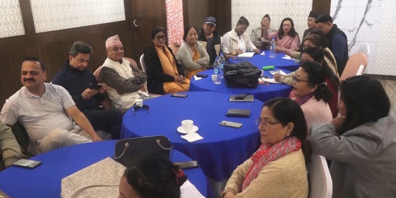 काँग्रेसको संस्थापन पक्ष नेता नियमित महाधिवशेनको मितिसहितको प्रस्ताव लैजाने