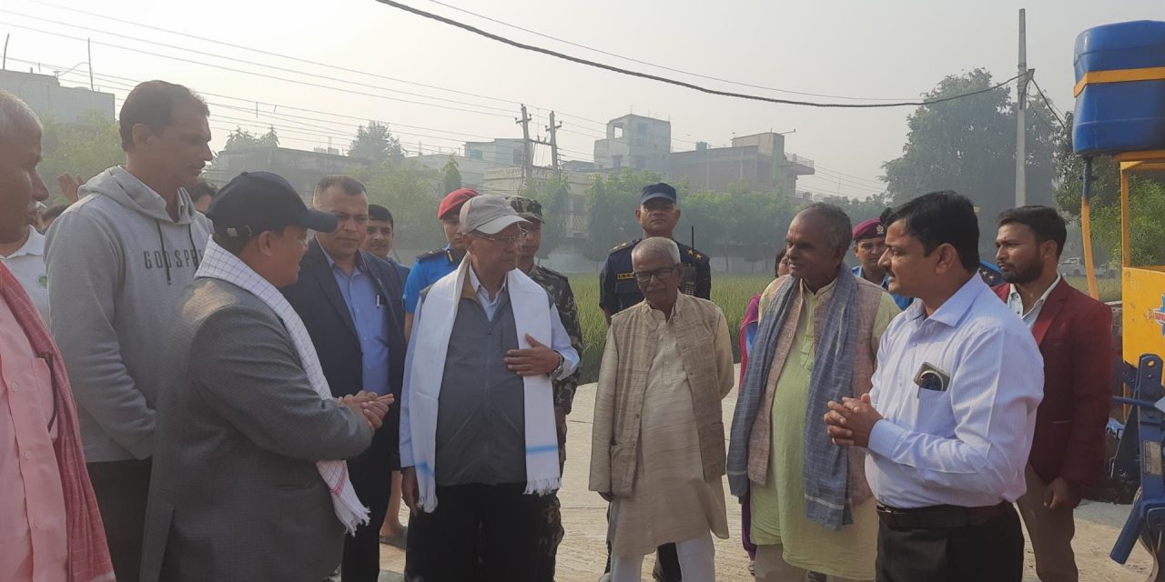 रासायनिक मल किसानलाई पुग्ने गरी ‘अनलाइन सिस्टम’ विकास गर्दैछौँ : मन्त्री परियार