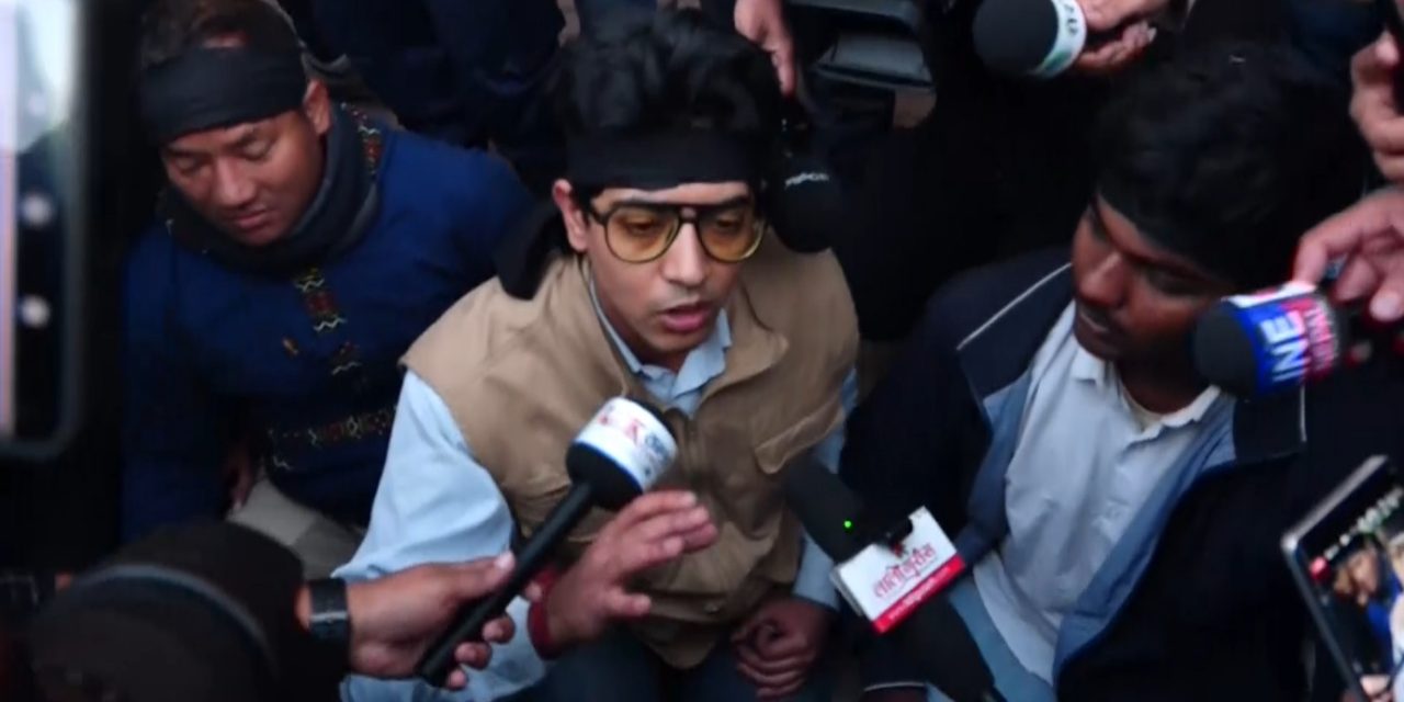 बालुवाटारमा प्रदर्शन गर्न गएको मिराज ढुंगानाको टोलीलाई प्रहरीले लखेट्यो