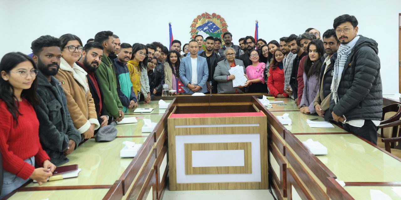 जेनजीका सातै प्रदेशका संयोजकले प्रधानमन्त्रीक कार्कीलाई बुझाए ११ बुँदे प्रस्ताव