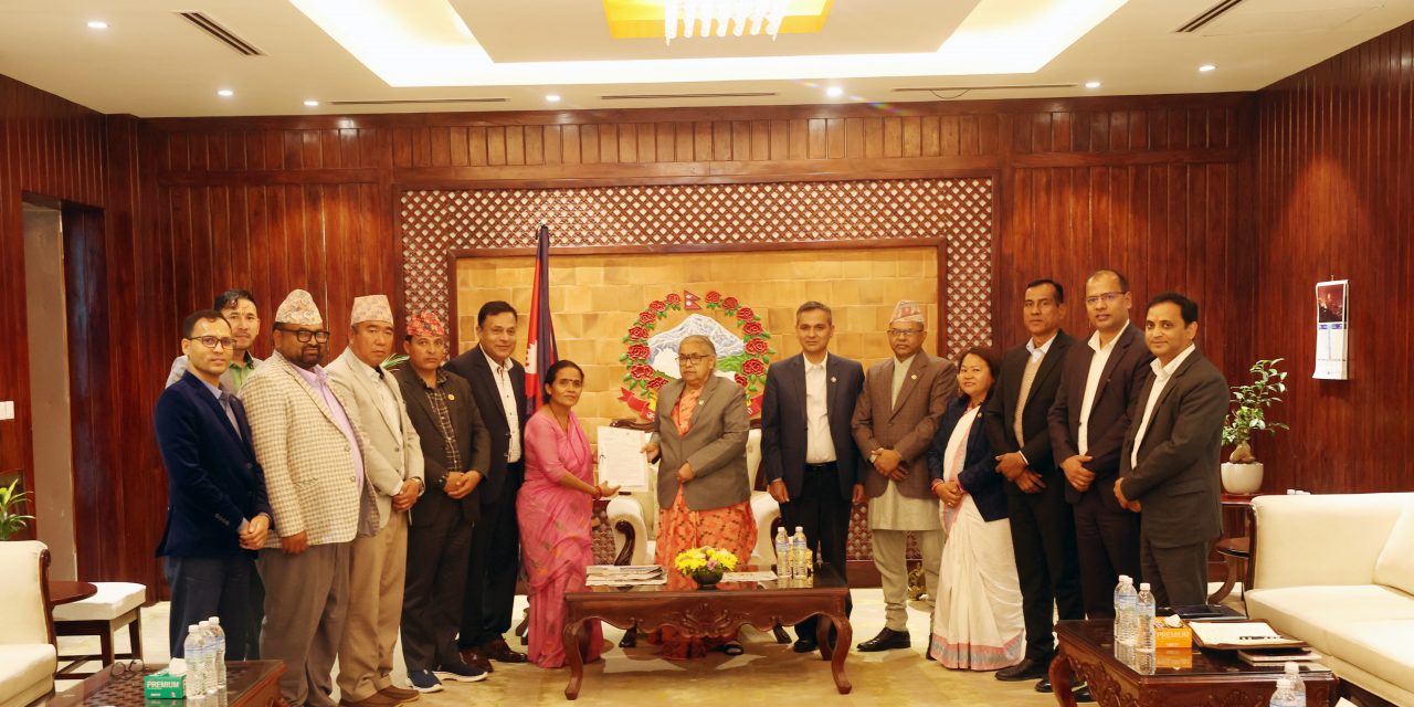 प्रधानमन्त्रीद्वारा स्थानीय जनप्रतिनिधिसँग छलफल