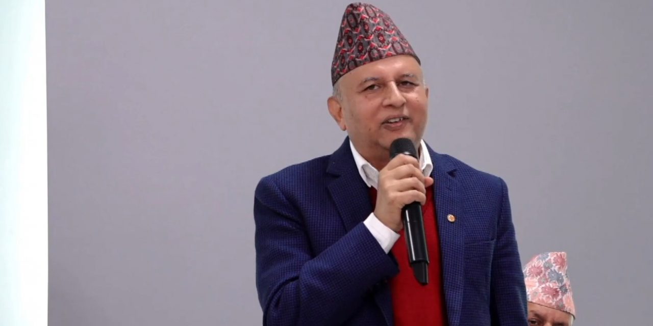 दाङको समृद्धिको नेतृत्व एमालेले गर्छ : शङ्कर पोखरेल