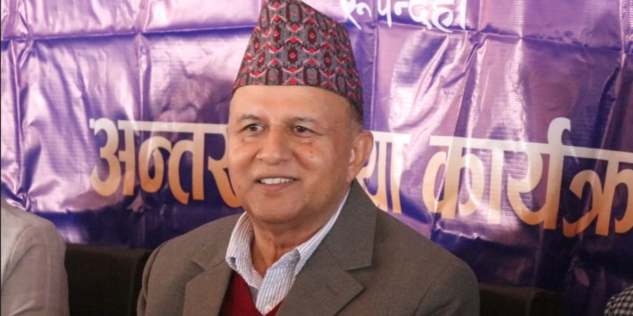 नहुने चुनावको पैरवी गरेर एमालेले समय खेर फाल्दैन : शंकर पोखरेल