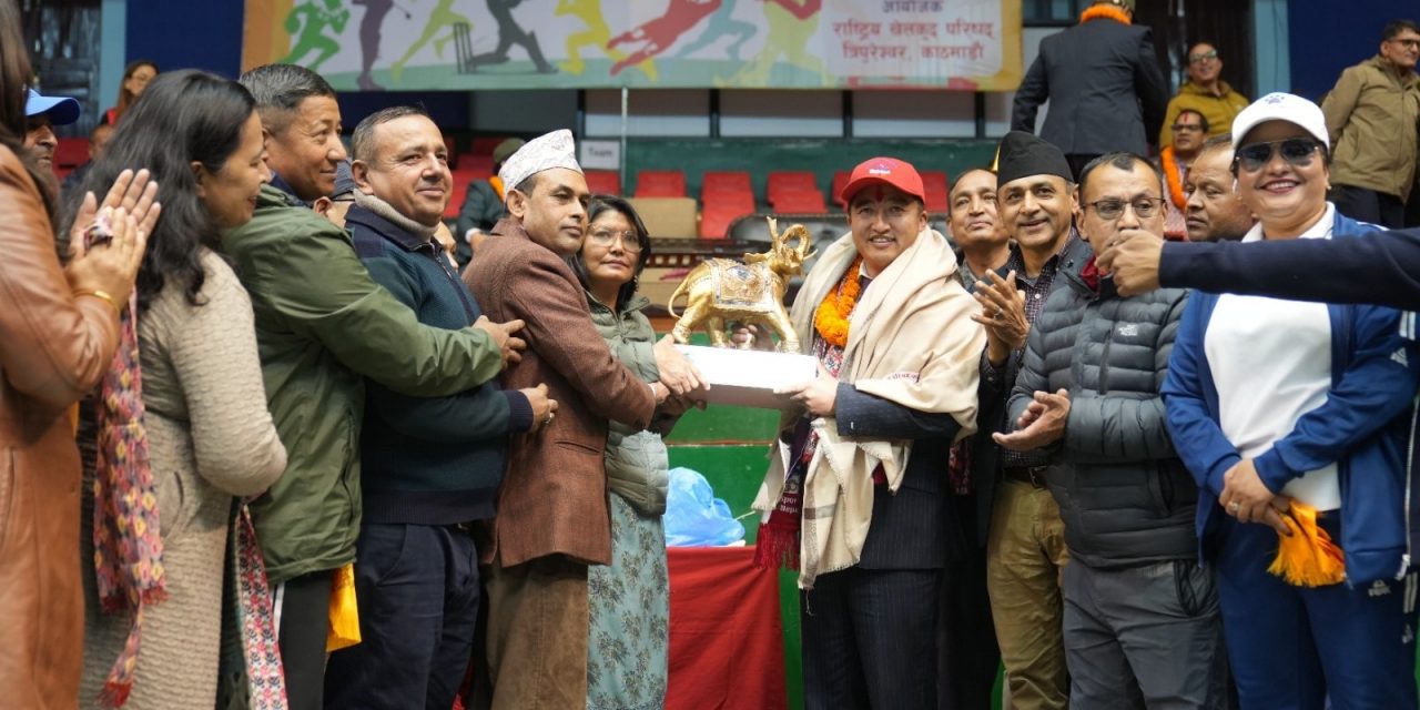 राष्ट्रिय खेलकुद परिषद्का सदस्य-सचिव टंकलाल घिसिङको विदाई