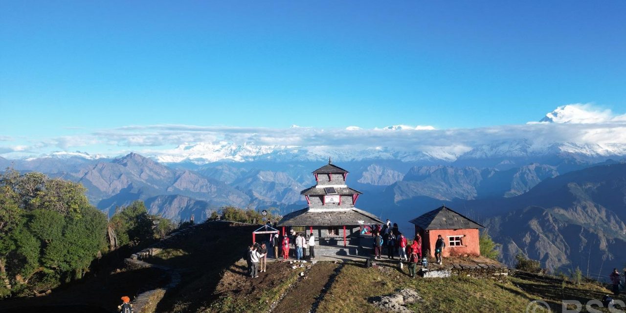 धार्मिक पर्यटकीयस्थल तिनचुलेमा पूर्वाधार निर्माण