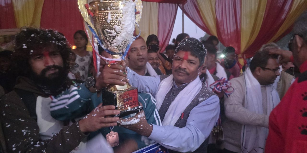बिष्णुपुर गाउँपालिकामा प्रथम अध्यक्ष कप फुटबल प्रतियोगिता सम्पन्न