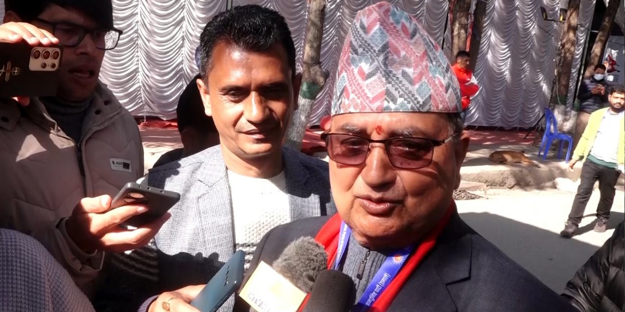 एमालेलाई सही ढंगले अघि बढाउन पार्टी अध्यक्षमा दाबी गरेको हुँ : ईश्वर पोखरेल
