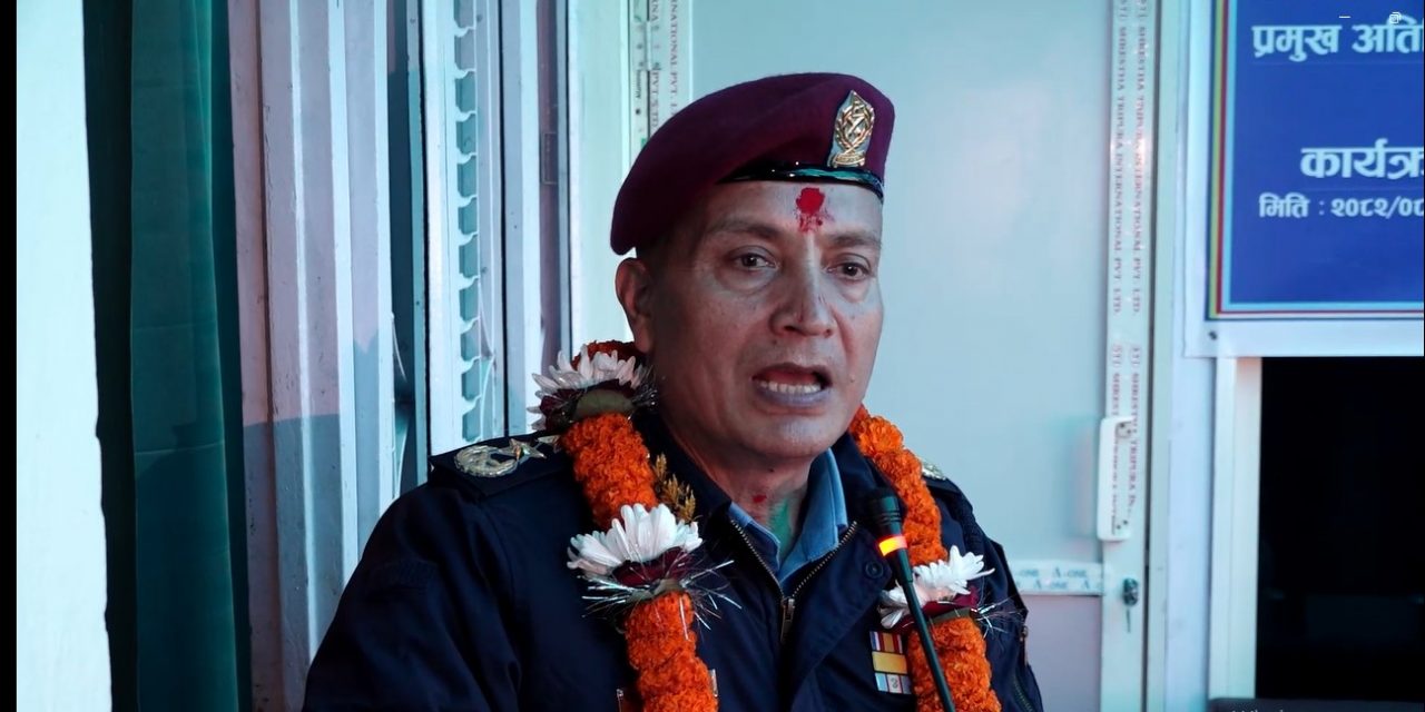 आन्दोलनमा प्रहरीलाई निशाना बनाउने प्रवृत्ति अन्त्य हुनुपर्छ : आईजीपी कार्की