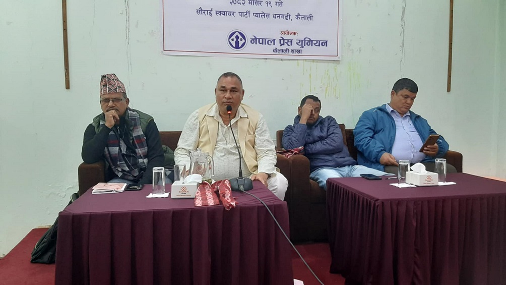 लोकतान्त्रिक पद्धतिलाई स्थापित गर्न पत्रकारको महत्त्वपूर्ण योगदान छ : मुख्यमन्त्री शाह