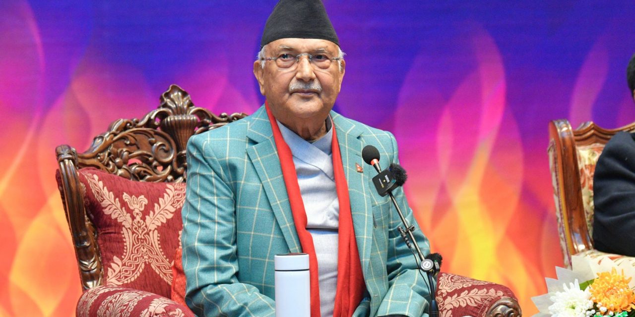 बालेन–रविको एकताबारे अध्यक्ष ओलीको टिप्पणी : भेडा बाख्राको मोर्चाबन्दीले सिंहलाई फरक गर्दैन